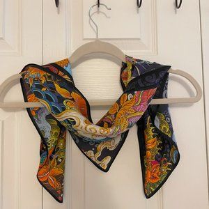 100% Silk Square Scarf
